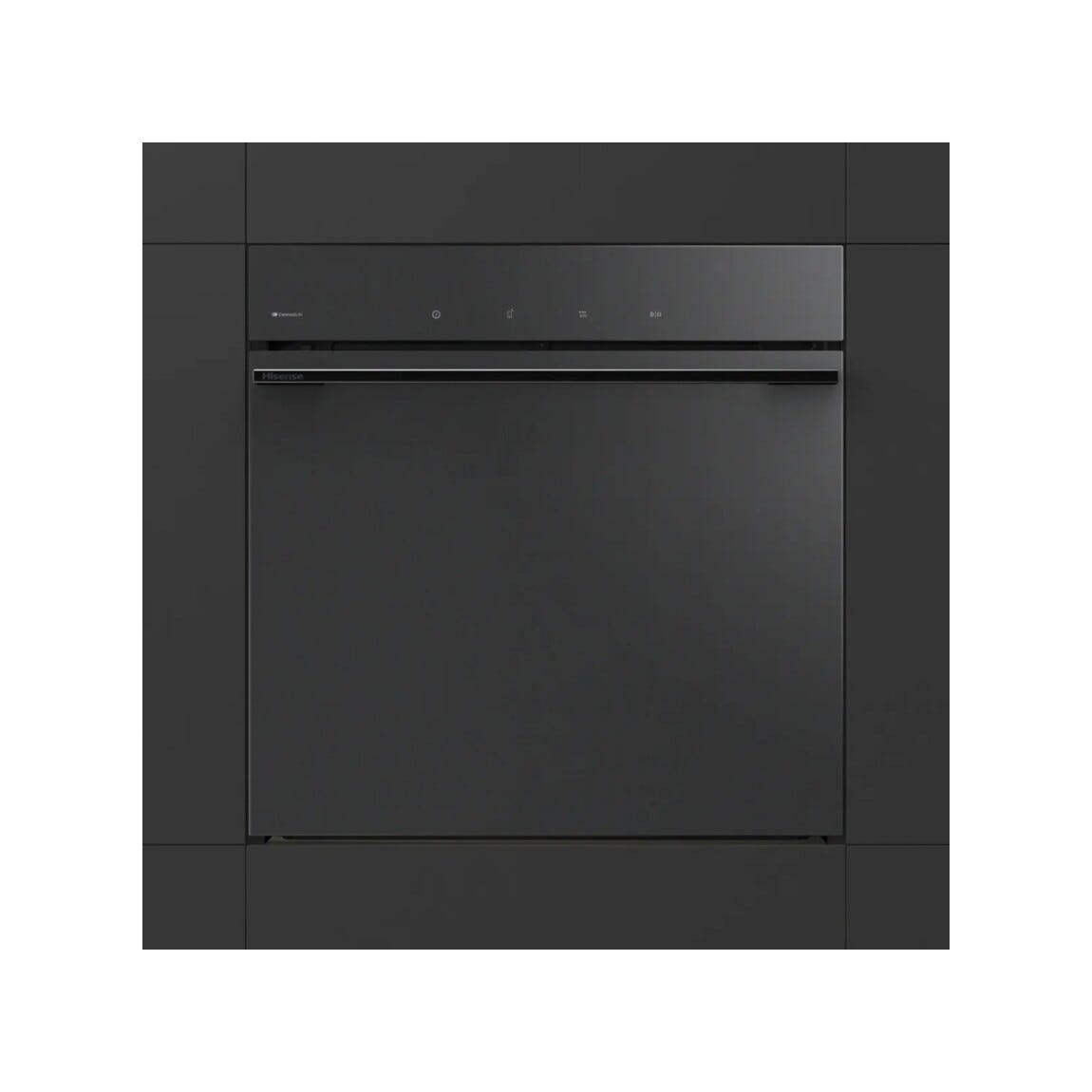 Hisense HO66MB PIZZACHEF Hi6 Forno elettrico da incasso cm. 60, capacità 78 litri, Air Fry, Pizza 350°C, Wi‑Fi, nero opaco