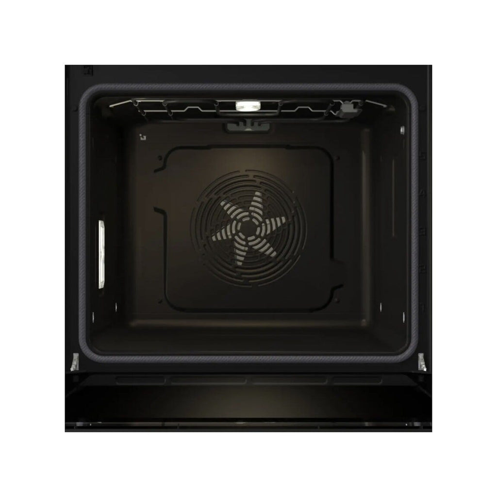 Hisense BSA6634PBG8 Hi6 Forno da incasso cm. 60, capacità 77 litri, Steam Add Plus, Air Fry, Pizza 300°C, pirolitico, nero