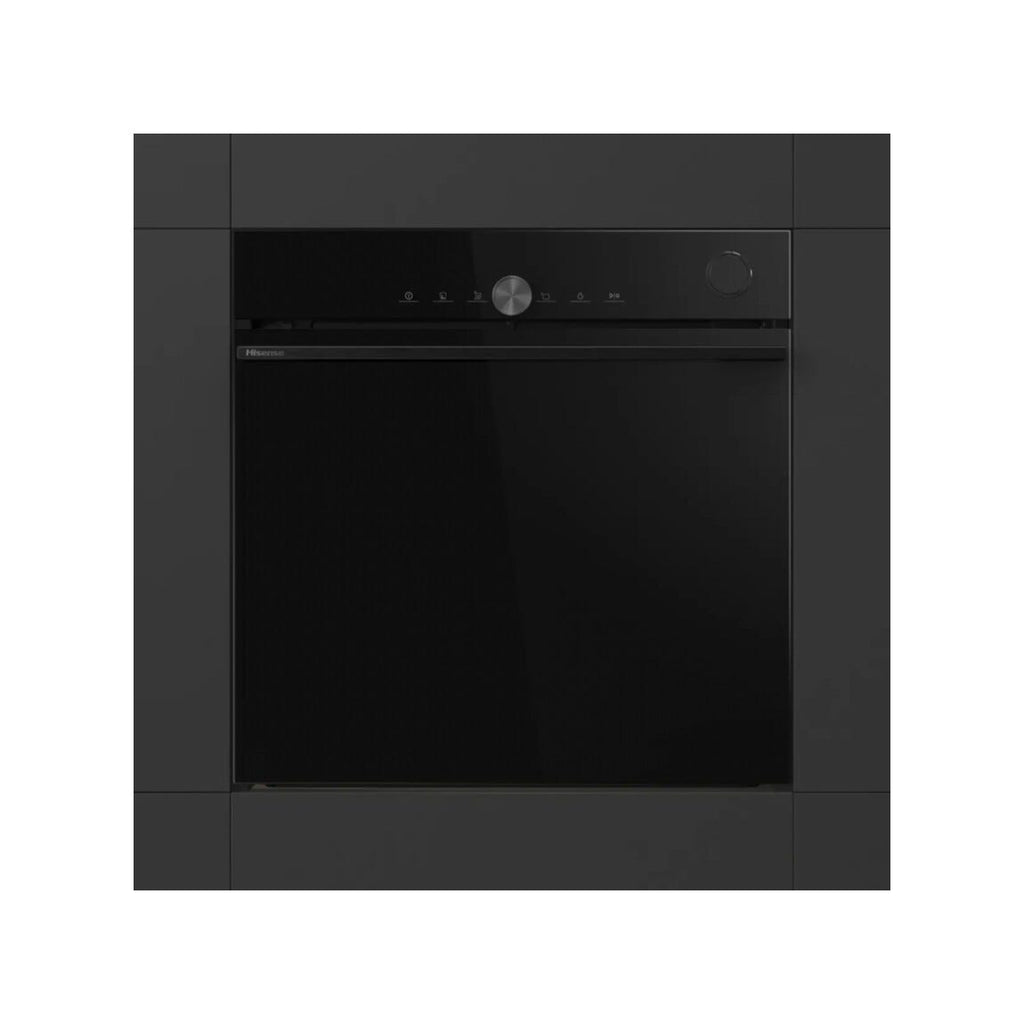 Hisense BSA6633PBG8 Hi6 Forno da incasso cm. 60, capacità 77 litri, Steam Add Plus, Air Fry Plus, 22 programmi automatici, nero