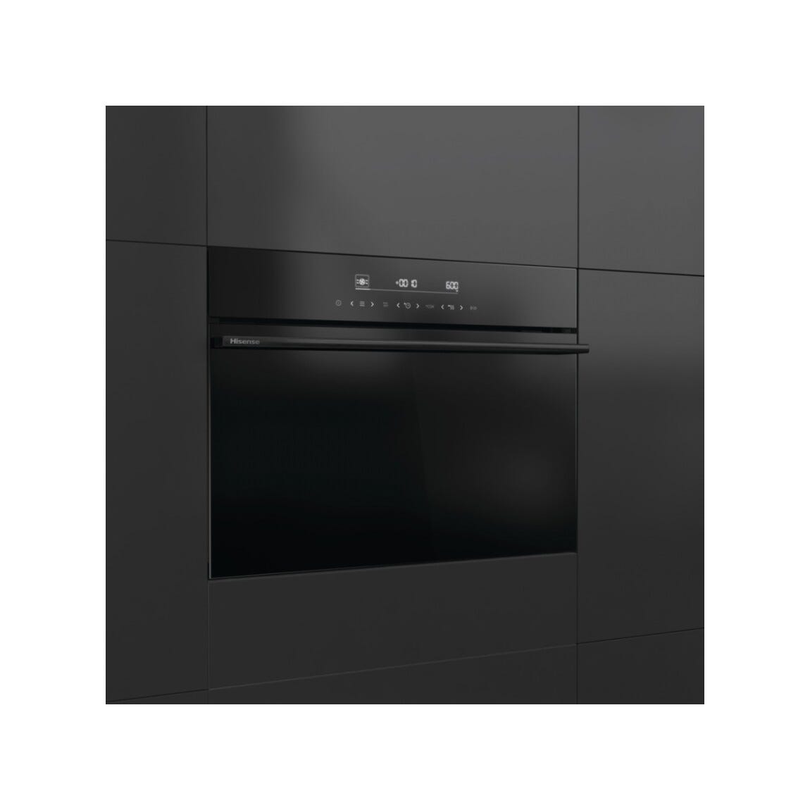 Hisense BIM4434ABG8 Hi6 Forno combinato a microonde cm. 60 h. 46, capacità 50 litri, Air Fry, Inverter, 22 programmi automatici, nero