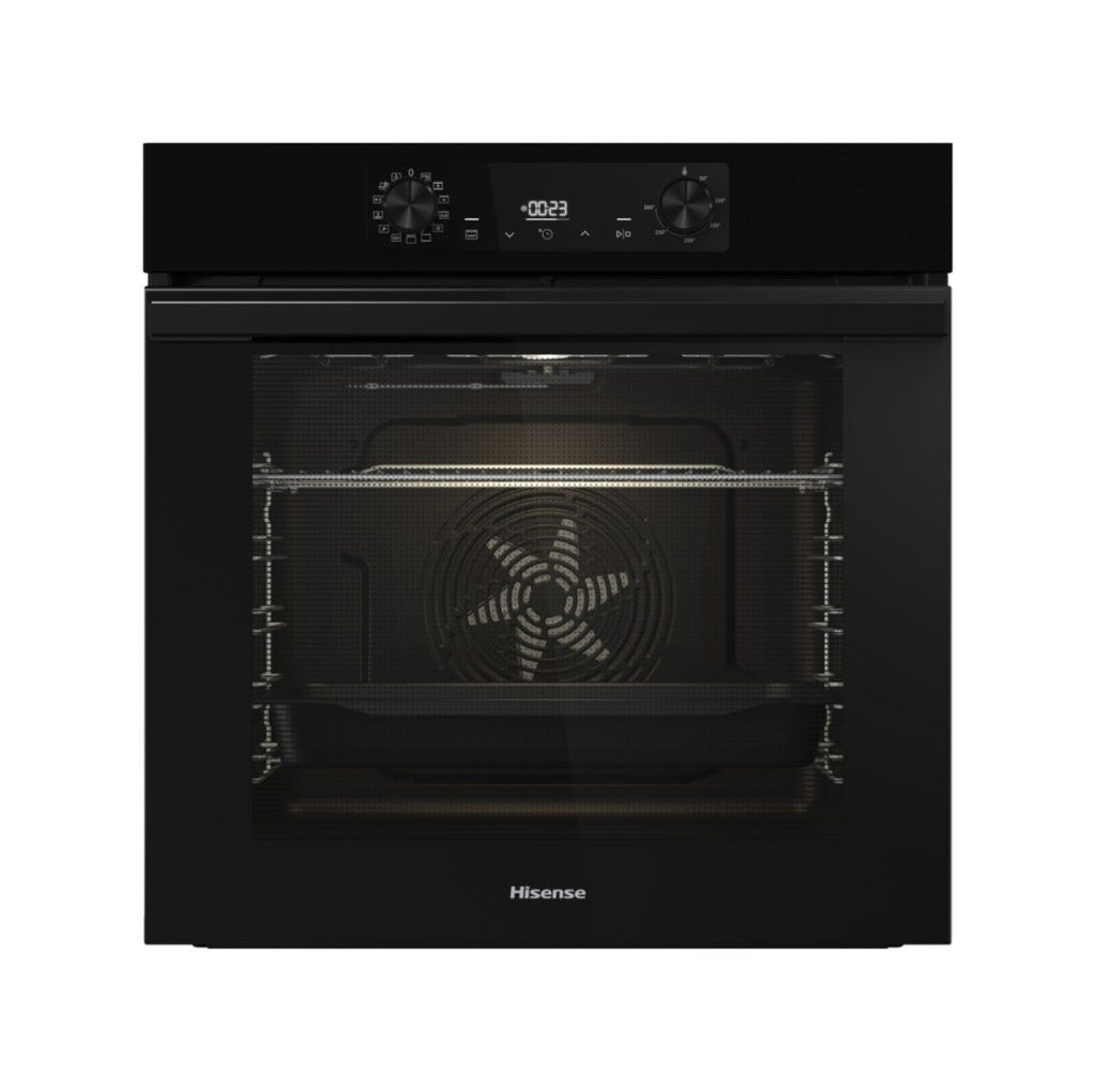 Hisense BIV64211AB Forno elettrico da incasso cm. 60, capacità 77 litri, AirFry, Pizza 300°C, FrozenBake, nero