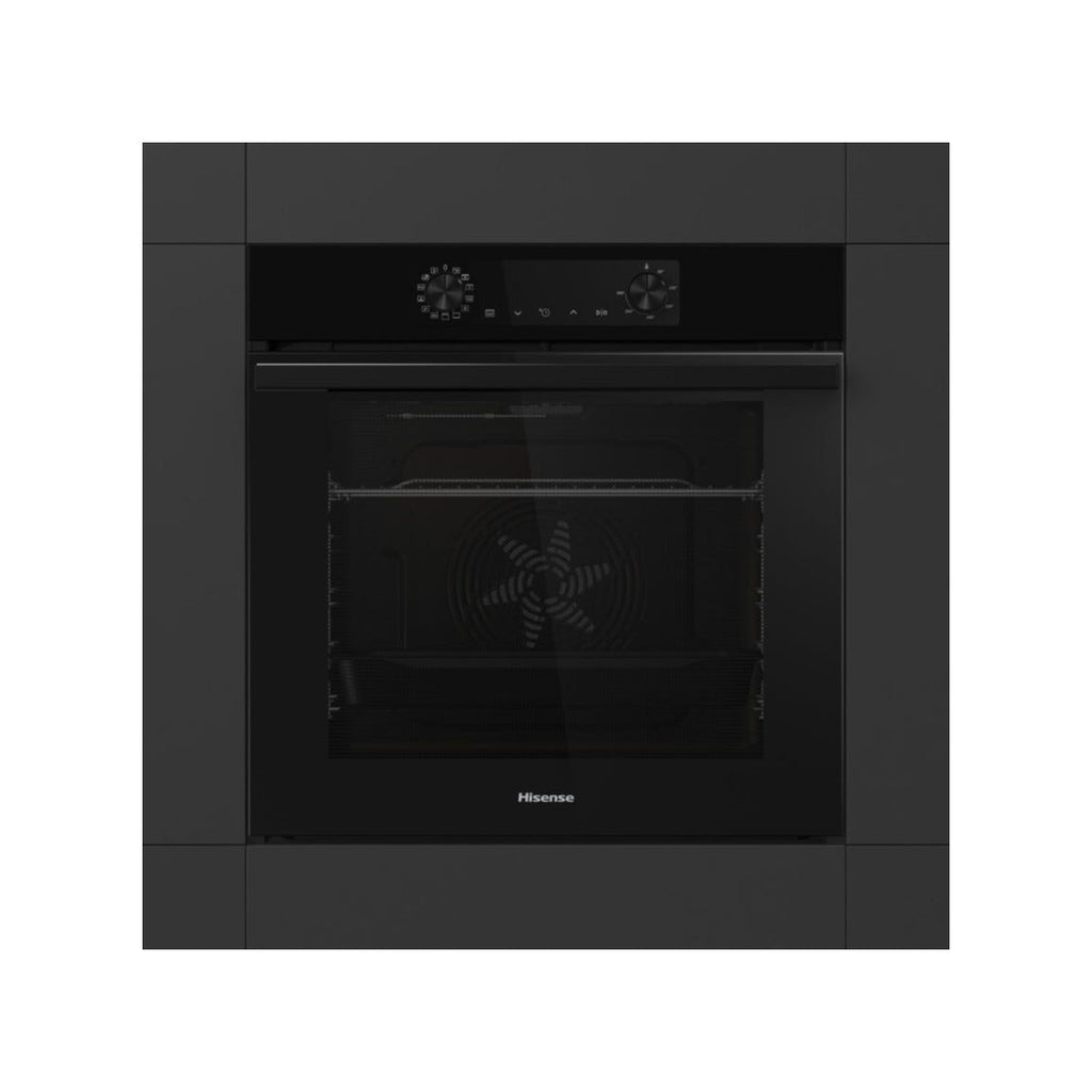 Hisense BIV64211AB Forno elettrico da incasso cm. 60, capacità 77 litri, AirFry, Pizza 300°C, FrozenBake, nero