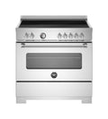 Bertazzoni MAS95I1EXT2 Master Cucina da accosto 90 cm, 5 zone induzione, forno elettrico multifunzione 103 l, inox