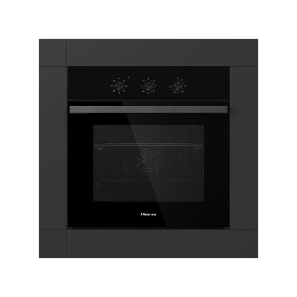 Hisense BI62121AAB Hi2 Forno elettrico ventilato da incasso cm. 60, capacità 73 litri, Even Bake, 7 funzioni, grill, nero