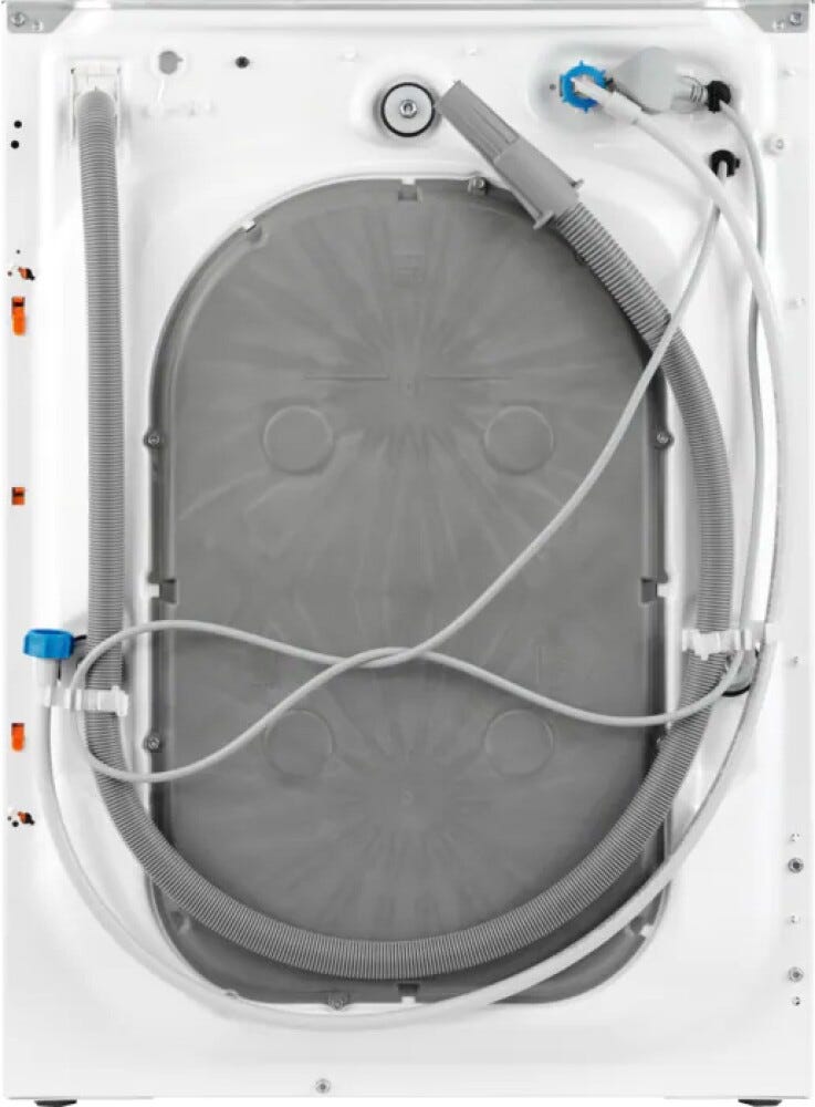 AEG L8W84ADBI serie 8000 Lavasciuga integrata totale, cm. 60, lavaggio 8 kg, asciugatura 4 kg, tecnologia ProSense®, Steam Refresh