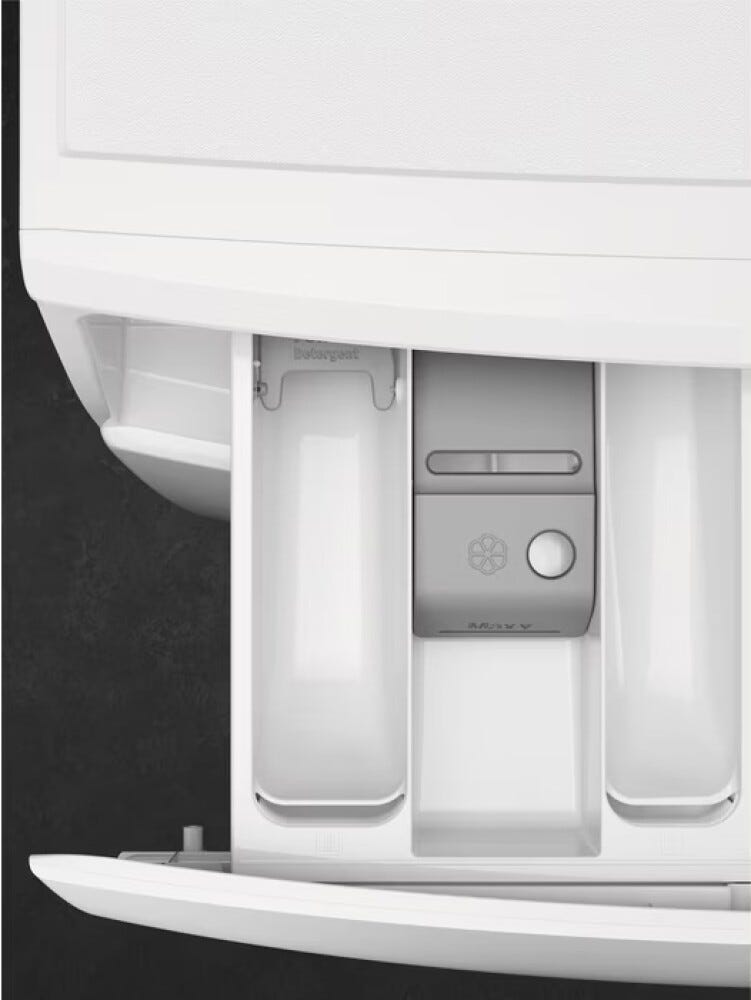AEG L8W84ADBI serie 8000 Lavasciuga integrata totale, cm. 60, lavaggio 8 kg, asciugatura 4 kg, tecnologia ProSense®, Steam Refresh
