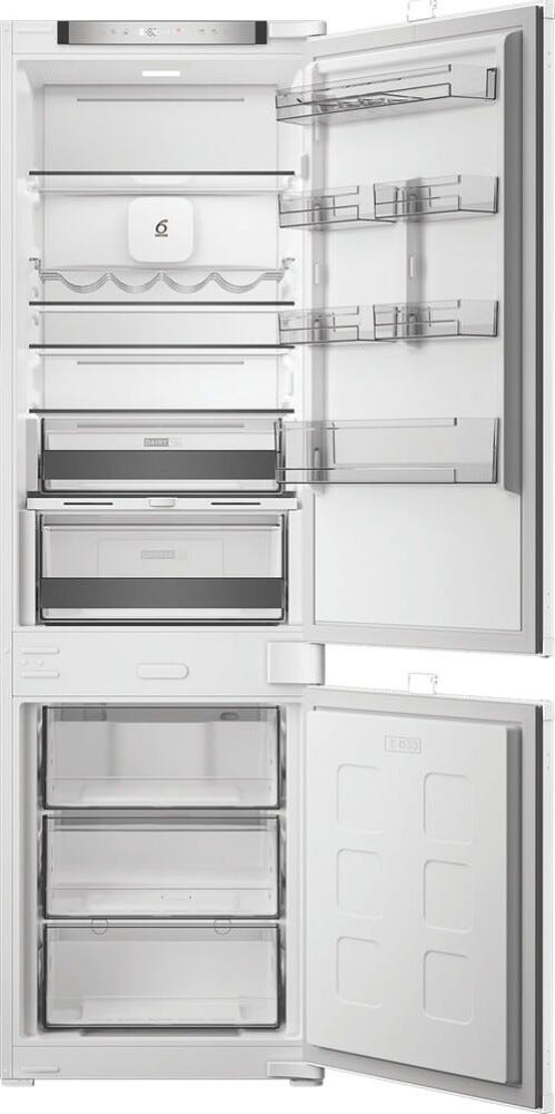 Whirlpool WHK2 5292 B4E Frigorifero con congelatore da incasso cm. 54, capacità 270 litri, Total No Frost, 6° Senso