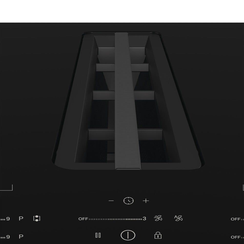 Whirlpool WVH60FFB01 Piano cottura a induzione cm. 60, 4 zone, FlexiCook, 6th Sense, Booster, nero