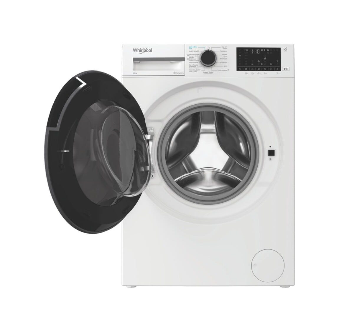 Whirlpool WAD 8536WBC SPT Lavasciuga a libera installazione cm. 60, capacità 8+5 kg, 1400 giri, Inverter, 6° Senso, bianco