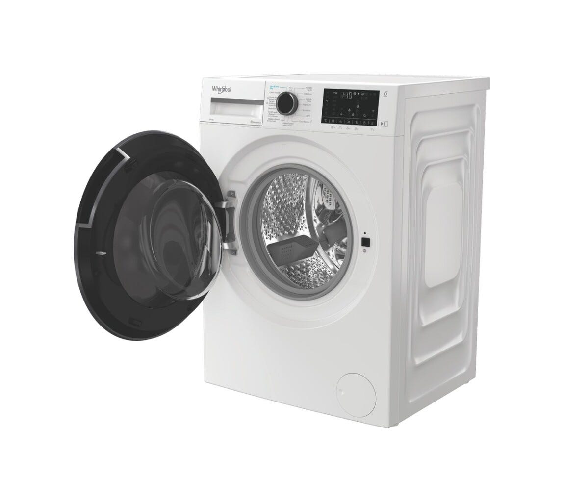 Whirlpool WAD 8536WBC SPT Lavasciuga a libera installazione cm. 60, capacità 8+5 kg, 1400 giri, Inverter, 6° Senso, bianco