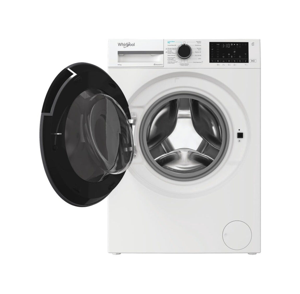 Whirlpool WAD 9636W SPT Lavasciuga a libera installazione cm. 60, capacità 9+6 kg, 1400 giri, motore inverter, 6° Senso, bianco