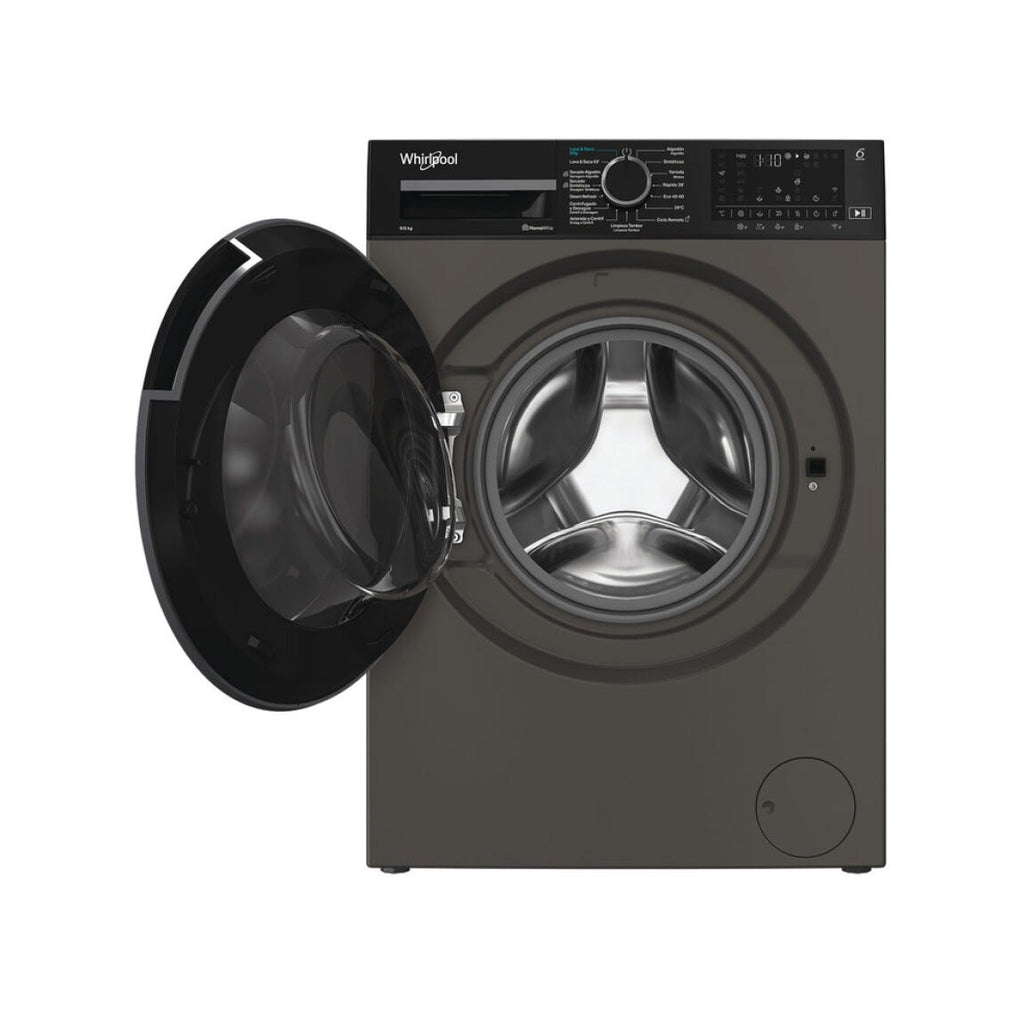 Whirlpool WAD 9636G SPT Lavasciuga a libera installazione cm. 60, capacità 9+6 kg, 1400 giri, motore inverter, 6° Senso, grigio