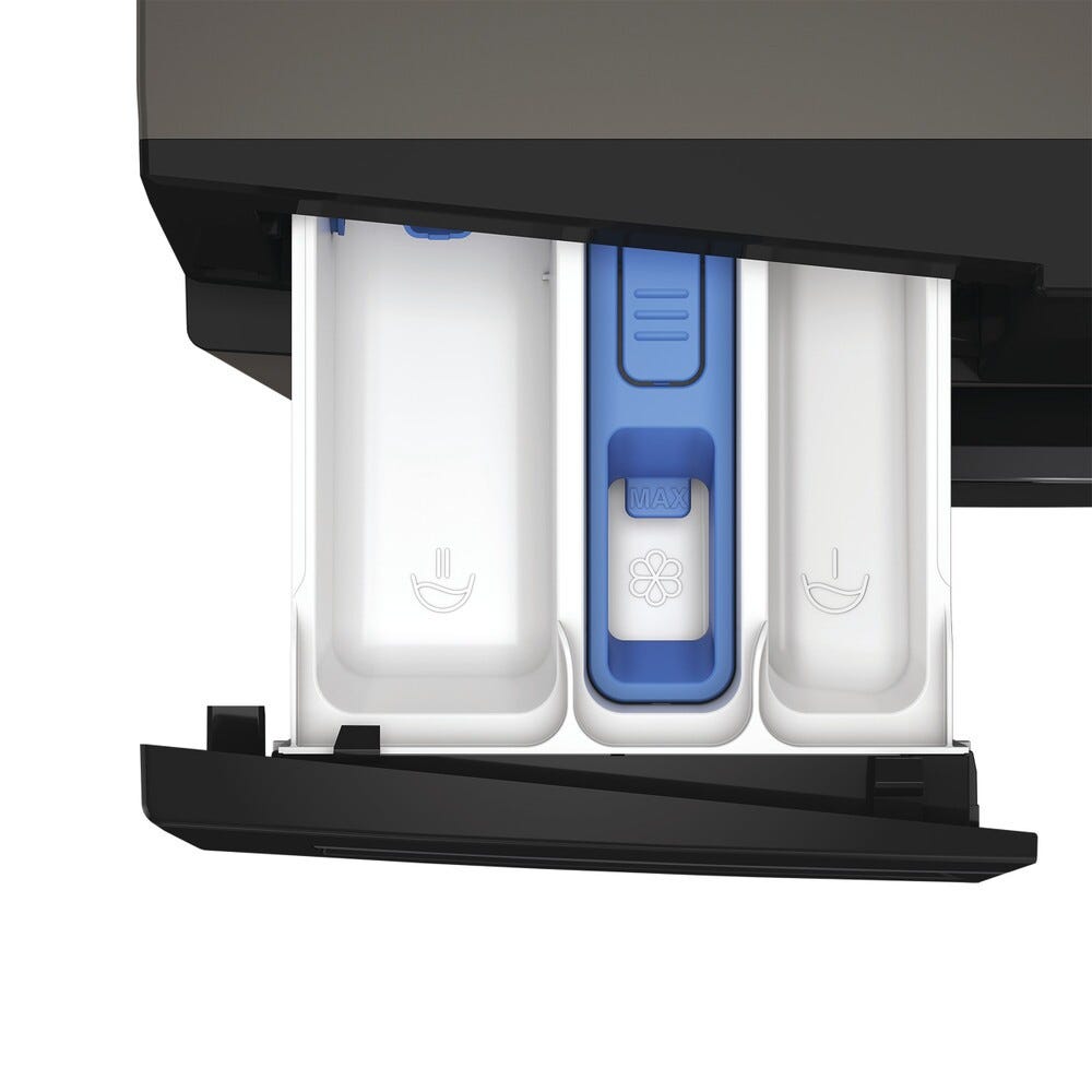 Whirlpool WAD 9636G SPT Lavasciuga a libera installazione cm. 60, capacità 9+6 kg, 1400 giri, motore inverter, 6° Senso, grigio
