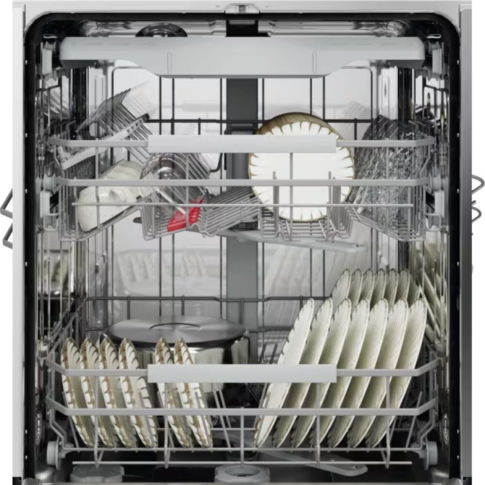 AEG NG72IA22SK serie 7000 Lavastoviglie integrata totale cm. 60, 14 coperti, Tecnologia AirDry, QuickSelect®, WiFi, terzo cestello, classe A