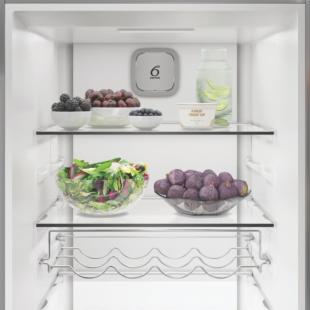 Whirlpool WHMLF 6442 XP4E Frigorifero cm. 60, capacità 365 litri, No Frost, 35 dB, porta reversibile, inox