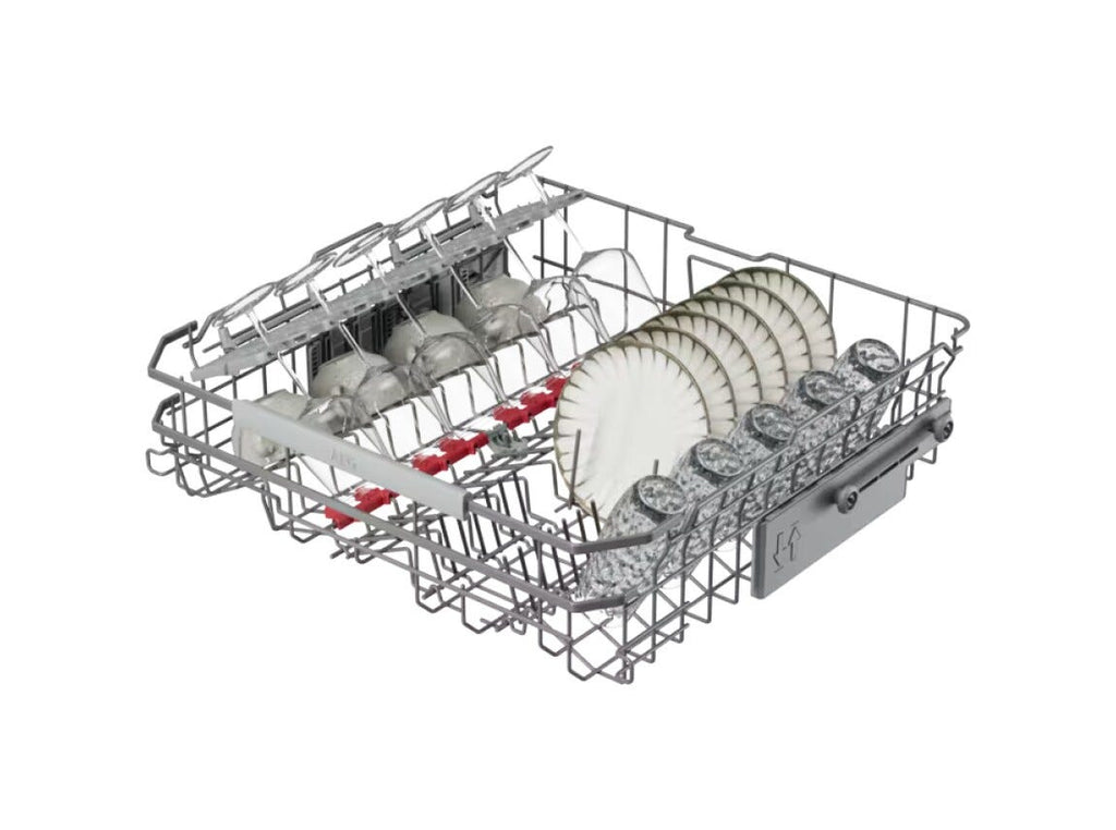 AEG NG82IX5TK serie 8000 Lavastoviglie integrata totale cm. 60, 14 coperti, Tecnologia AirDry, terzo cestello, ZoneClean, WiFi, classe A