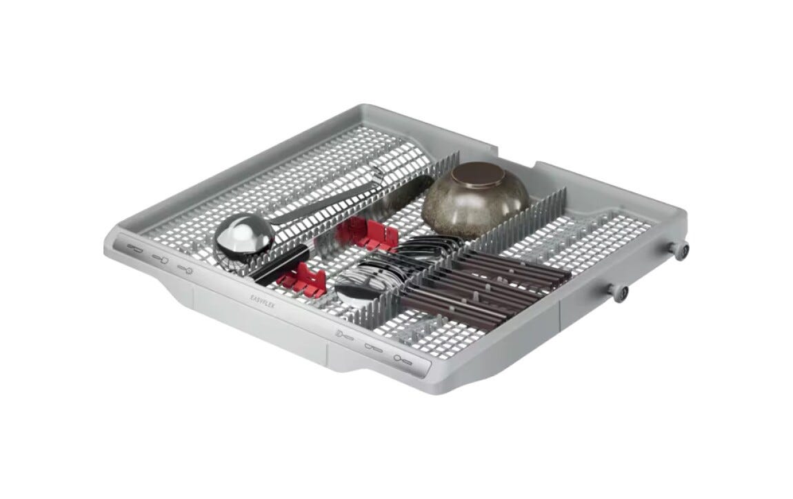AEG NG82IX5TK serie 8000 Lavastoviglie integrata totale cm. 60, 14 coperti, Tecnologia AirDry, terzo cestello, ZoneClean, WiFi, classe A