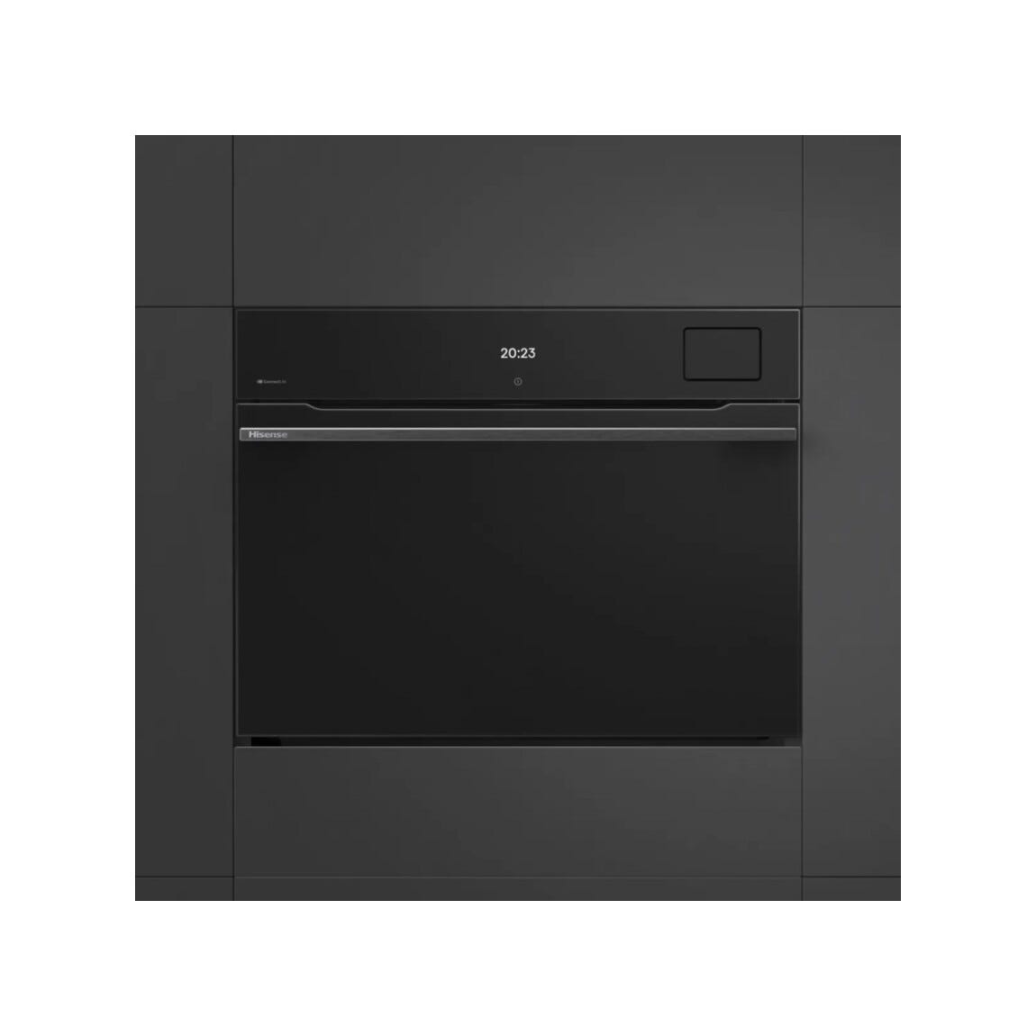 Hisense BIMAS4011S8BG Forno compatto cm. 60, 3 in 1 combinato, capacità 50 litri, microonde, vapore, nero