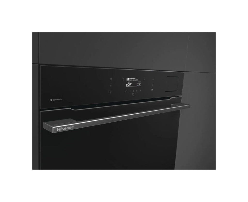 Hisense BIMAS4011S8BG Forno compatto cm. 60, 3 in 1 combinato, capacità 50 litri, microonde, vapore, nero