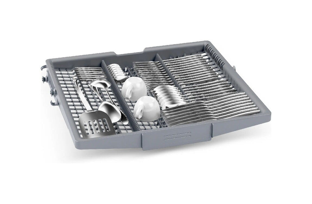 Bosch SMS4HMI10E serie 4 Lavastoviglie a libera installazione cm. 60, 14 coperti, Home Connect, Asciugatura Extra, terzo cestello, inox anti-impronta