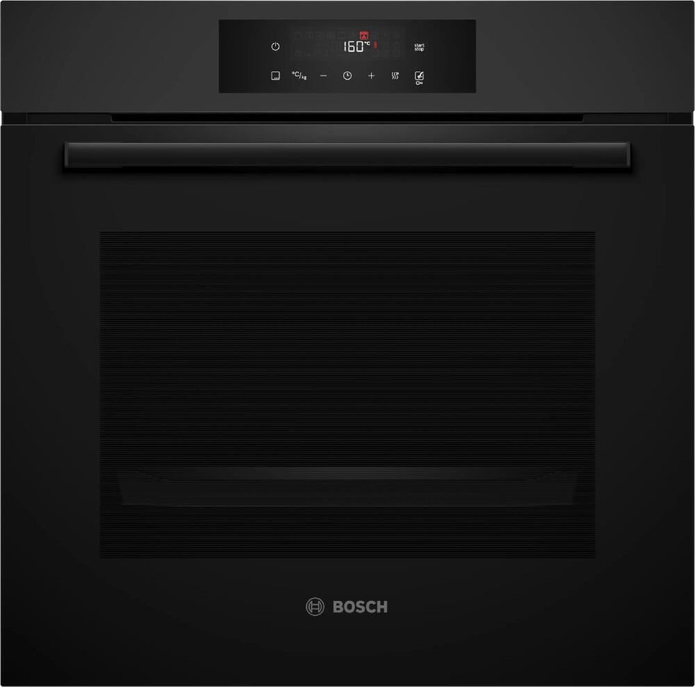 Bosch HBA572EM3 serie 4 Forno elettrico multifunzione cm. 60, 71 litri, pirolisi + Idrolisi, funzione AirFry, classe A+, nero opaco