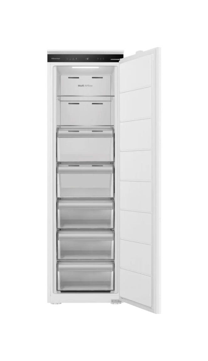 Hisense FT3B213SEWE1 Congelatore da incasso cm. 54, capacità 235 litri, No Frost, Convert Function