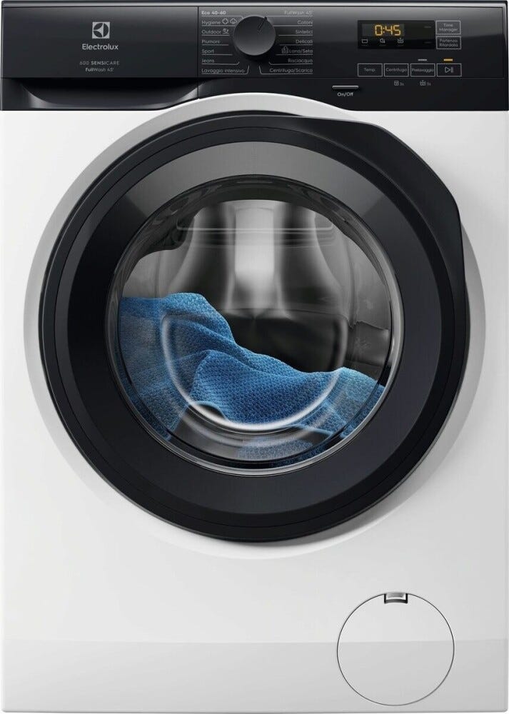 Electrolux EW6F19BGZ serie 600 Lavatrice a carica frontale, 9 kg, 1400 giri, classe A