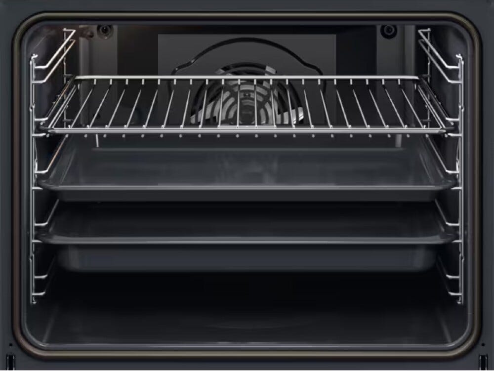 Electrolux KOFFP46X2 serie 500 Forno elettrico multifunzione cm. 60, 72 litri, pirolitico, cottura multilivello, display LED EXPlore, manopole a scomparsa, classe A++, inox antimpronta