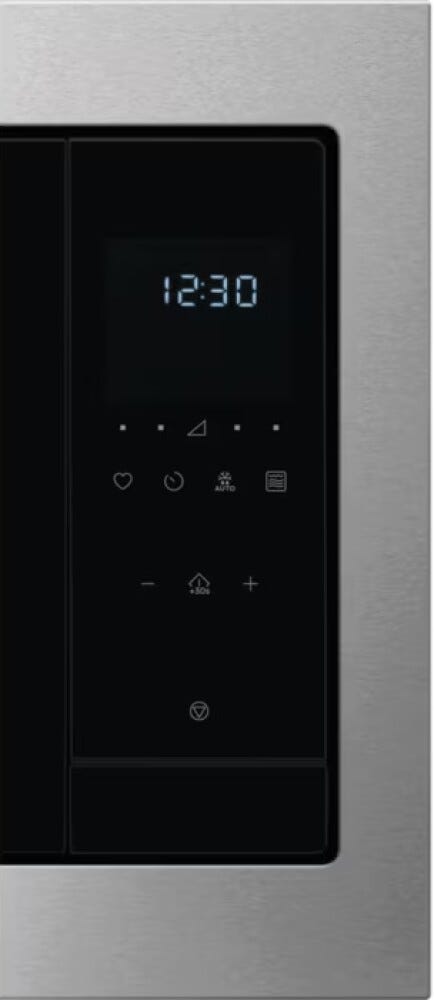 Electrolux EMS4253TBX Forno a microonde da incasso, cm. 60, altezza 39 cm, 25 litri, grill 1000 W, inox antimpronta
