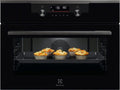 Electrolux KVDDP46WH serie 500 SurroundCook Forno elettrico multifunzione cm. 60, altezza 46 cm, 45 litri, pirolitico, funzione vapore, WiFi, Manopole push/pull, classe A+, nero