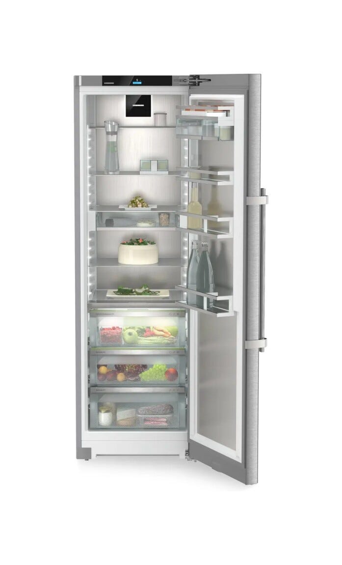 Liebherr SRBstc 529i peak BioFresh Frigorifero a libera installazione 387 litri, BioFresh Professional, SmartSteel Inox, classe energetica C