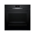 Bosch HBA372EB4 serie 4 Forno elettrico multifunzione cm. 60, 71 litri, Pirolisi + Idrolisi, funzione AirFry, programmi automatici, classe A+, nero