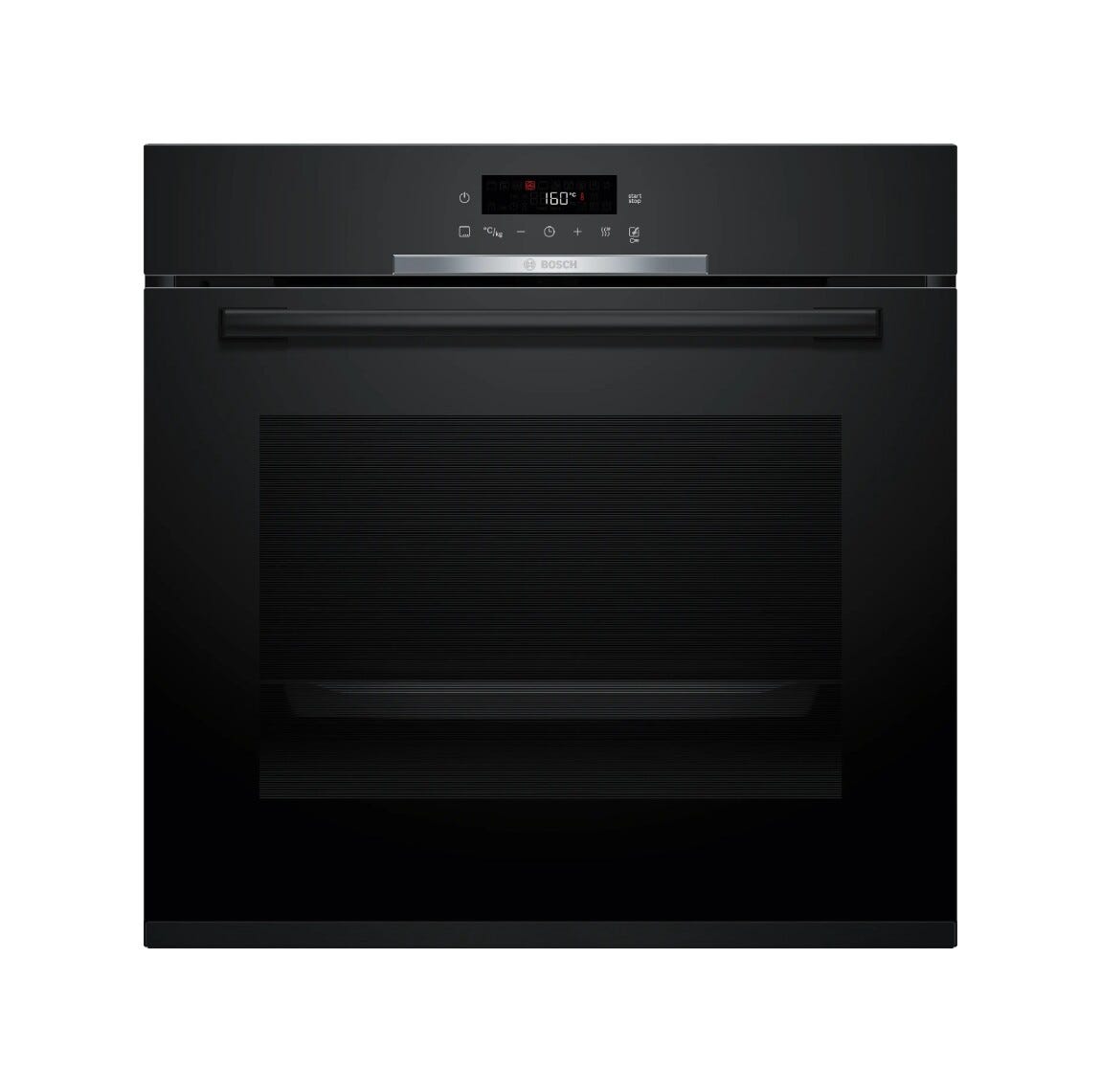 Bosch HBA372EB4 serie 4 Forno elettrico multifunzione cm. 60, 71 litri, Pirolisi + Idrolisi, funzione AirFry, programmi automatici, classe A+, nero
