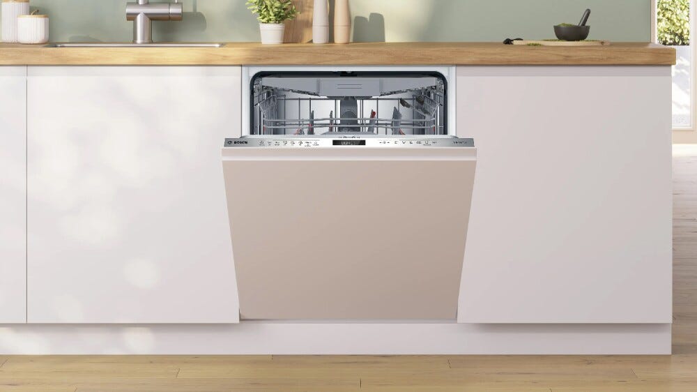 Bosch SMD6ECX21E serie 6 Lavastoviglie integrata totale cm. 60, 14 coperti, EfficientDry, SpeedPerfect Plus, terzo cestello, Home Connect, classe A
