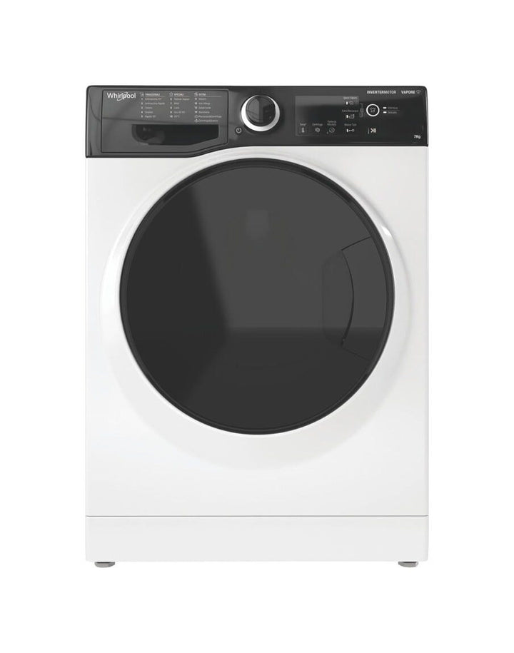 Whirlpool WSB 726 D IT Lavatrice cm. 60, capacità 7 kg, 1200 giri, tecnologia 6th Sense, bianco