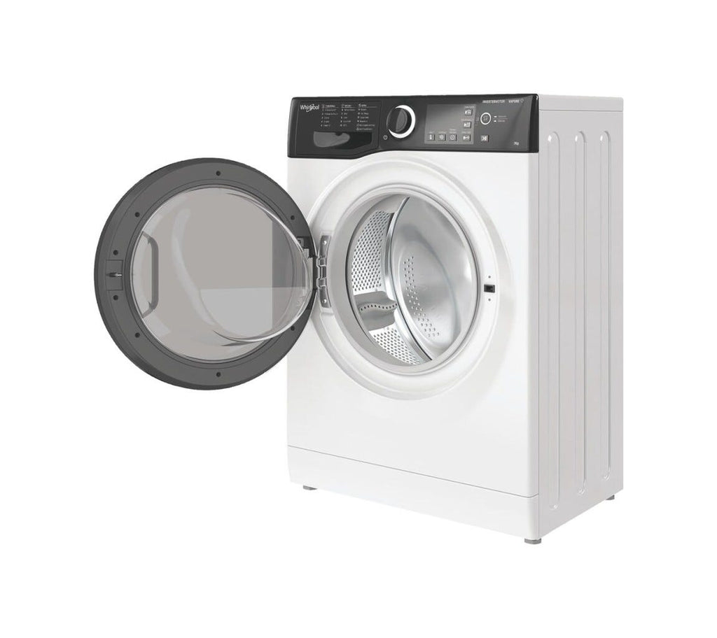 Whirlpool WSB 726 D IT Lavatrice cm. 60, capacità 7 kg, 1200 giri, tecnologia 6th Sense, bianco
