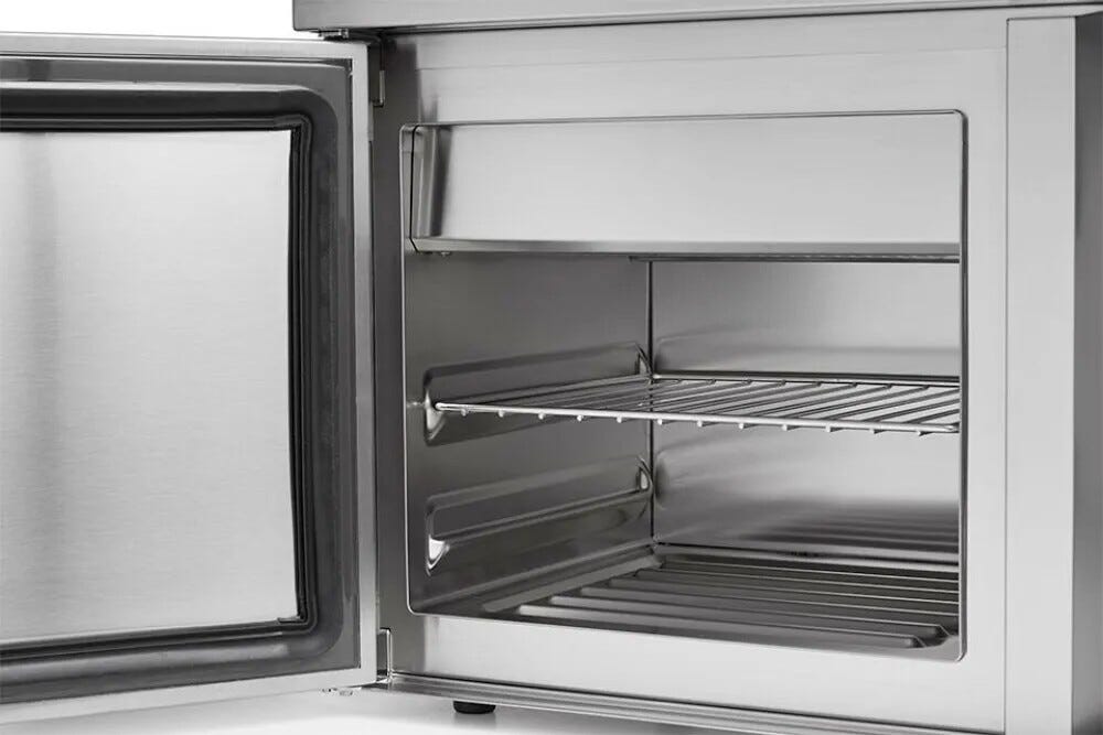 Irinox OUTLET D2000200 Fresco Élite Abbattitore di temperatura cm. 56 h. 38 - vetro dark grey - ARTICOLO EXPO CON LIEVI GRAFFI SU PARTE SUPERIORE (vedi foto, prodotto visibile in showroom Sacile)