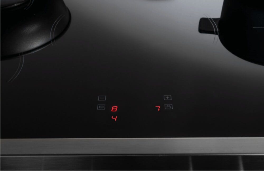 Bertazzoni HER105I3ENET2 Heritage Cucina da accosto con piano induzione 5 zone, forno triplo elettrico, nero opaco