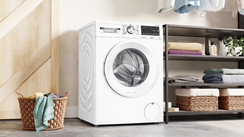 Bosch WGG254ZEIT serie 6 Lavatrice a carica frontale, 10 kg, centrifuga 1400 giri/min, Iron Assist, Hygiene Plus, classe A, bianco