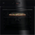 AEG NBX7P63KSB serie 7000 Forno elettrico multifunzione cm. 60, 72 litri, pulizia pirolitica, pizza expert, display touch, Wifi, classe A++, nero