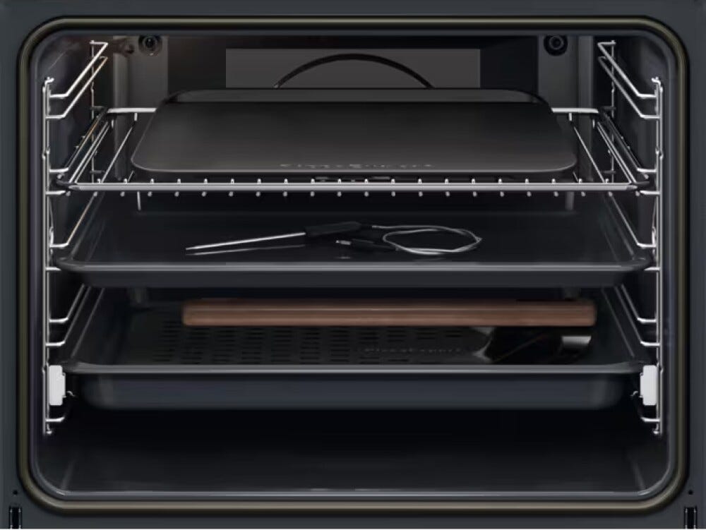 AEG NBX7P63KSB serie 7000 Forno elettrico multifunzione cm. 60, 72 litri, pulizia pirolitica, pizza expert, display touch, Wifi, classe A++, nero
