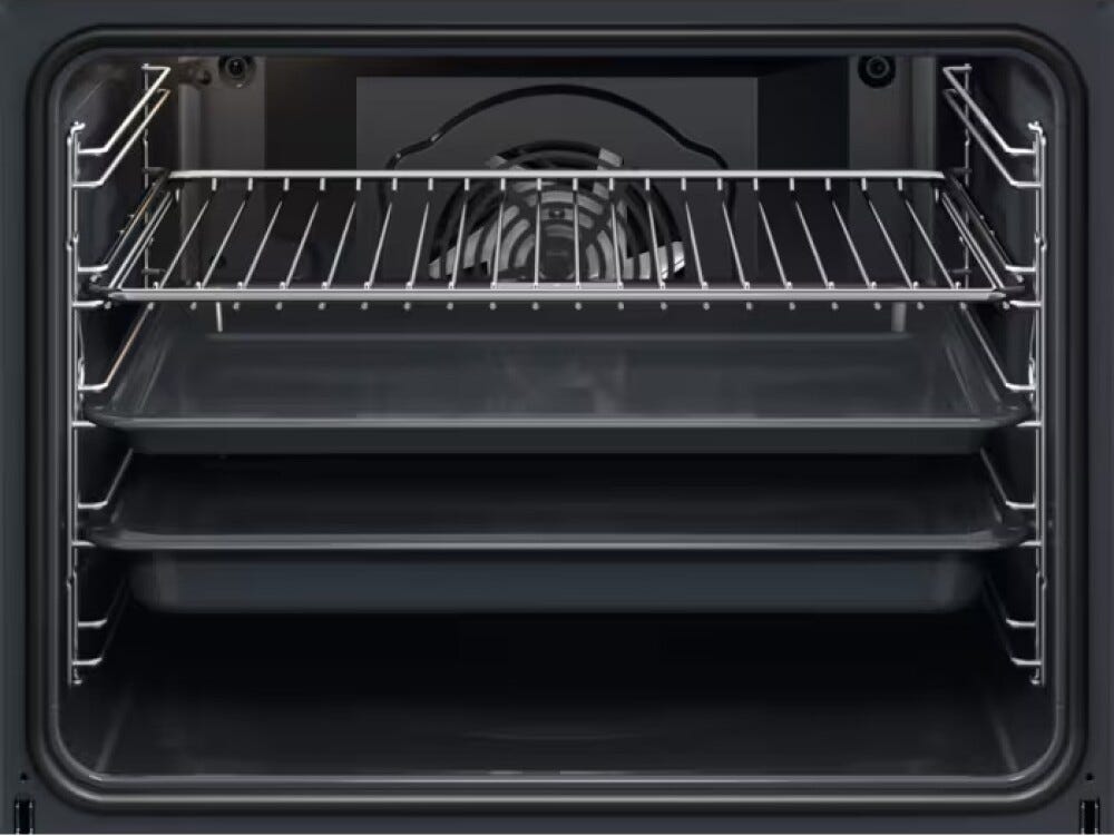 Electrolux KODGS64TX2 serie 500 Forno elettrico multifunzione cm. 60, 72 litri, pulizia idrolitica, timer a led, funzione pizza, funzione plusSteam, classe A+, inox anti-impronta