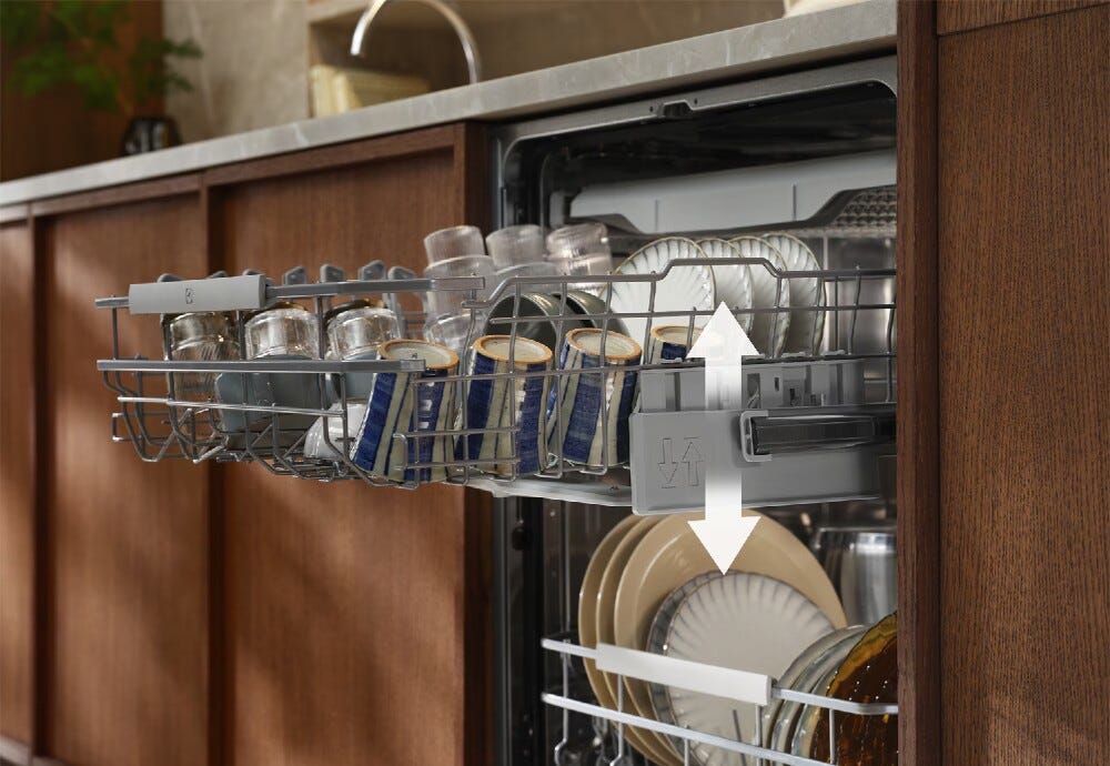 Electrolux KL72A201S serie 700 Lavastoviglie integrata totale cm. 60, 14 coperti, Tecnologia AirDry, QuickSelect, WiFi, terzo cestello FlexiMax, classe A