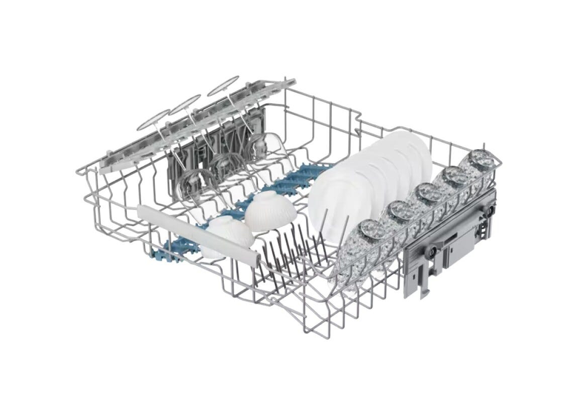 Electrolux KL62B201S serie 600 Lavastoviglie integrata totale cm. 60, 14 coperti, Tecnologia AirDry, display QuickSelect, braccio irroratore 360Clean, terzo cestello, classe B