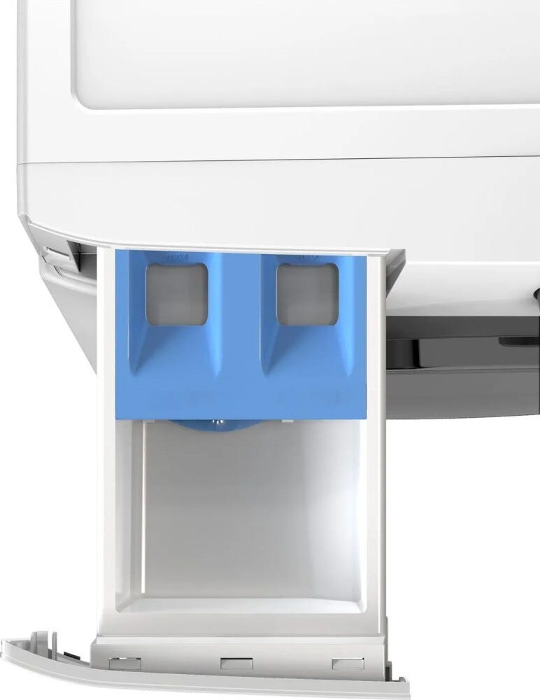 Beko BMX7126DB Lavatrice a libera installazione SteamCure 7 kg, 1200 giri, motore ProSmart Inverter, classe energetica A