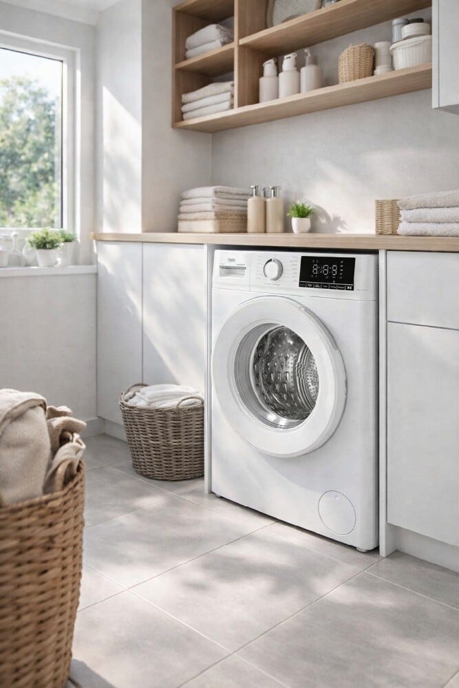 Beko BMX7126DB Lavatrice a libera installazione SteamCure 7 kg, 1200 giri, motore ProSmart Inverter, classe energetica A