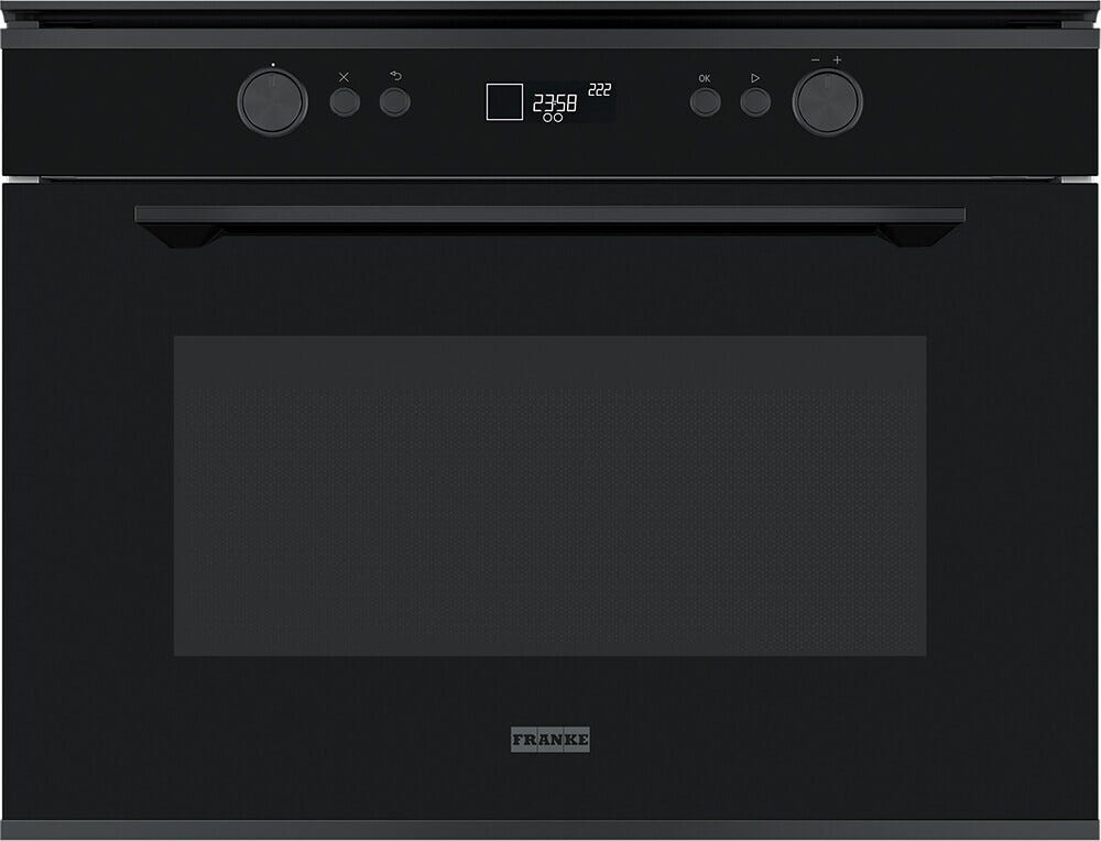 Franke OUTLET FMY 45 MW BK 131.0632.660 Forno microonde combinato cm 60 h 45, acciaio nero - ARTICOLO EXPO PRIVO DI IMBALLO ORIGINALE