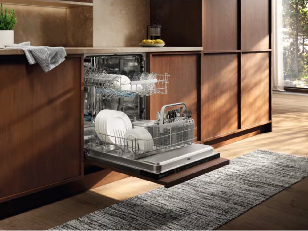 Electrolux KL62B101S serie 600 Lavastoviglie integrata totale cm. 60, 13 coperti, tecnologia AirDry, comandi touch QuickSelect, protezione cristalli, programma mezzo carico, classe B