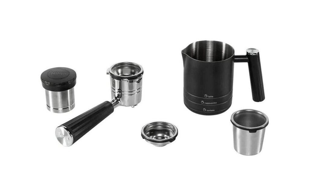 Ninja ES601EUBK Macchina da caffè 3 in 1, erogazione automatica, design premium, Nero