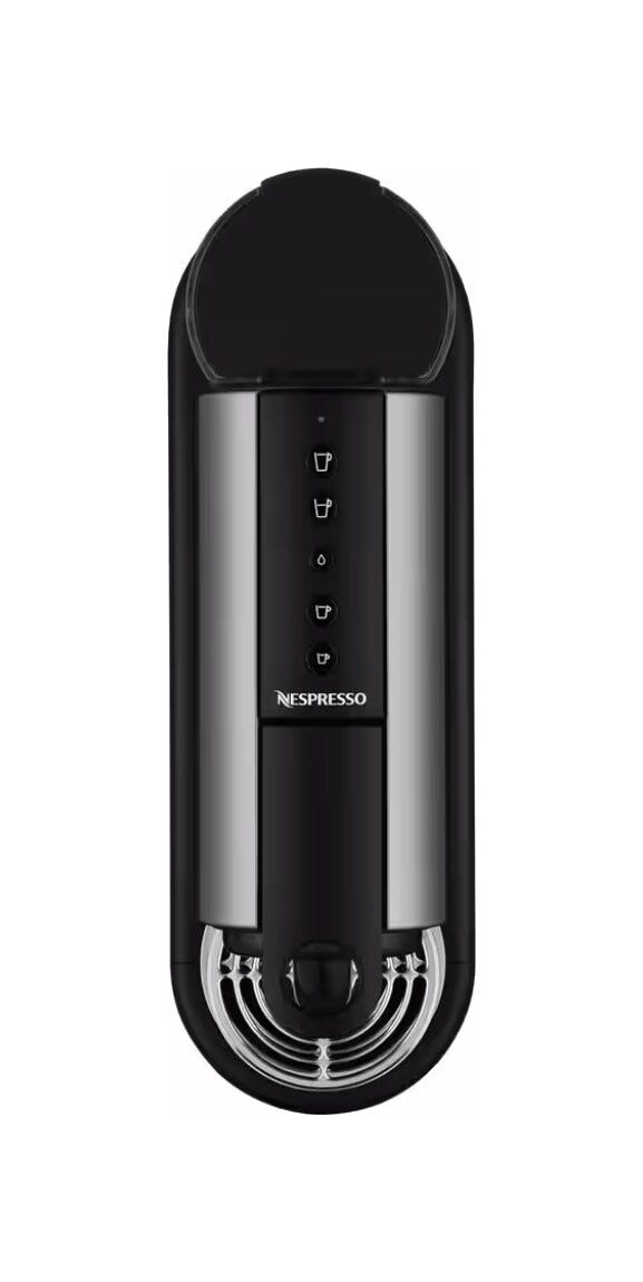 De Longhi EN220.T Citiz Macchina da caffè, 19 bar, design compatto, funzione Flow Stop